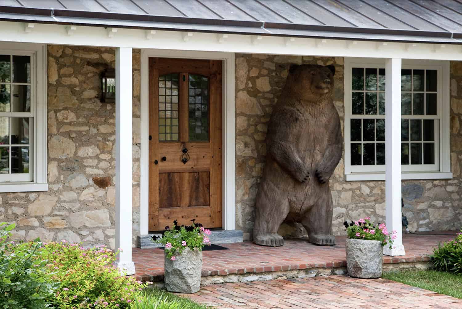 farmhouse exterior front porch