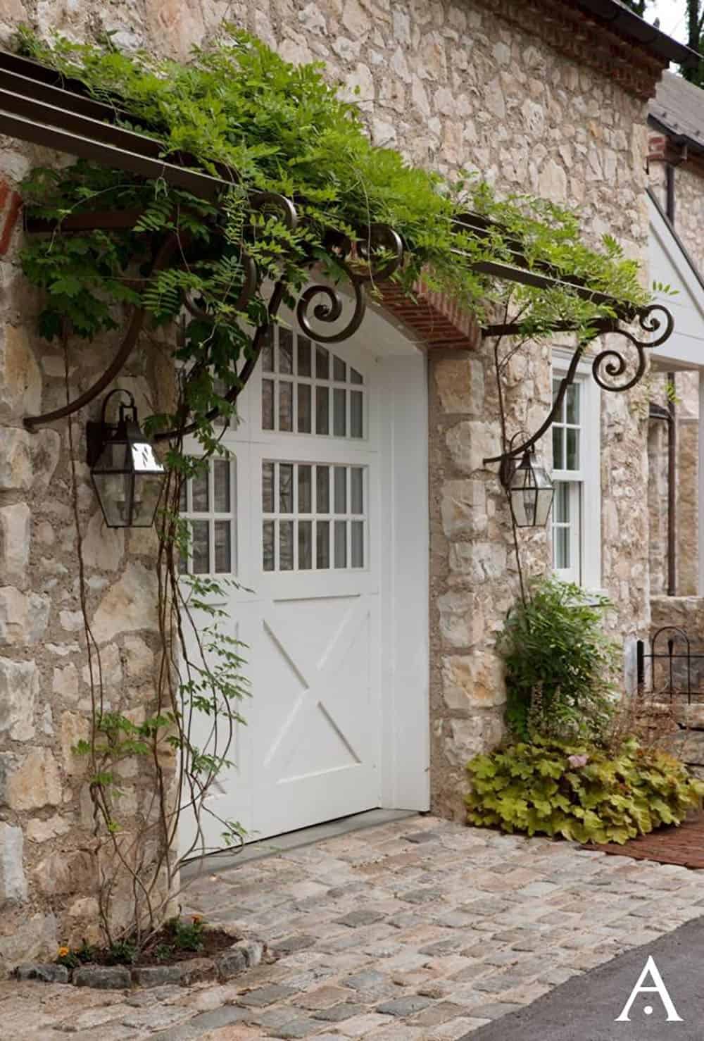 farmhouse exterior entry