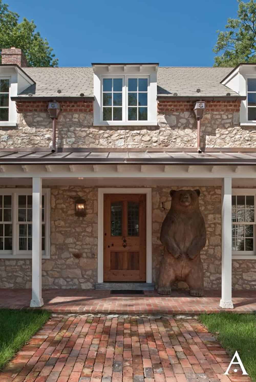 farmhouse exterior front porch