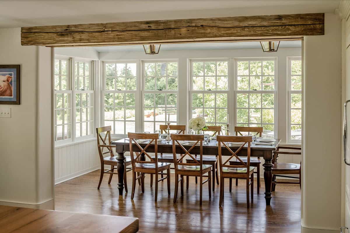 farmhouse style dining room
