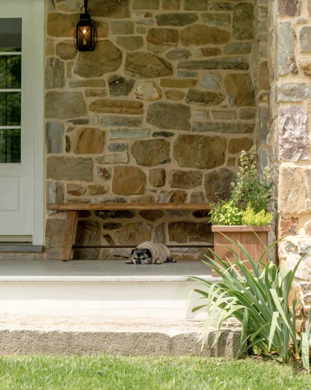 historic farmhouse home exterior porch