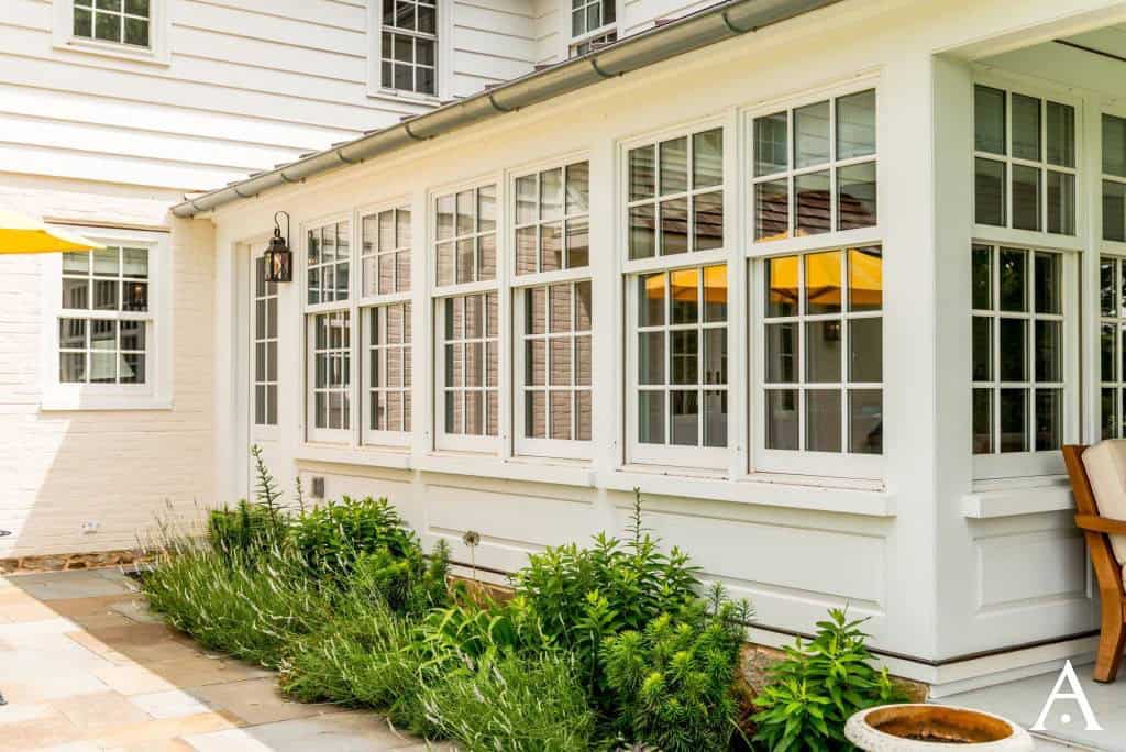 historic farmhouse home exterior windows