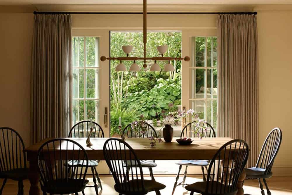 contemporary dining room