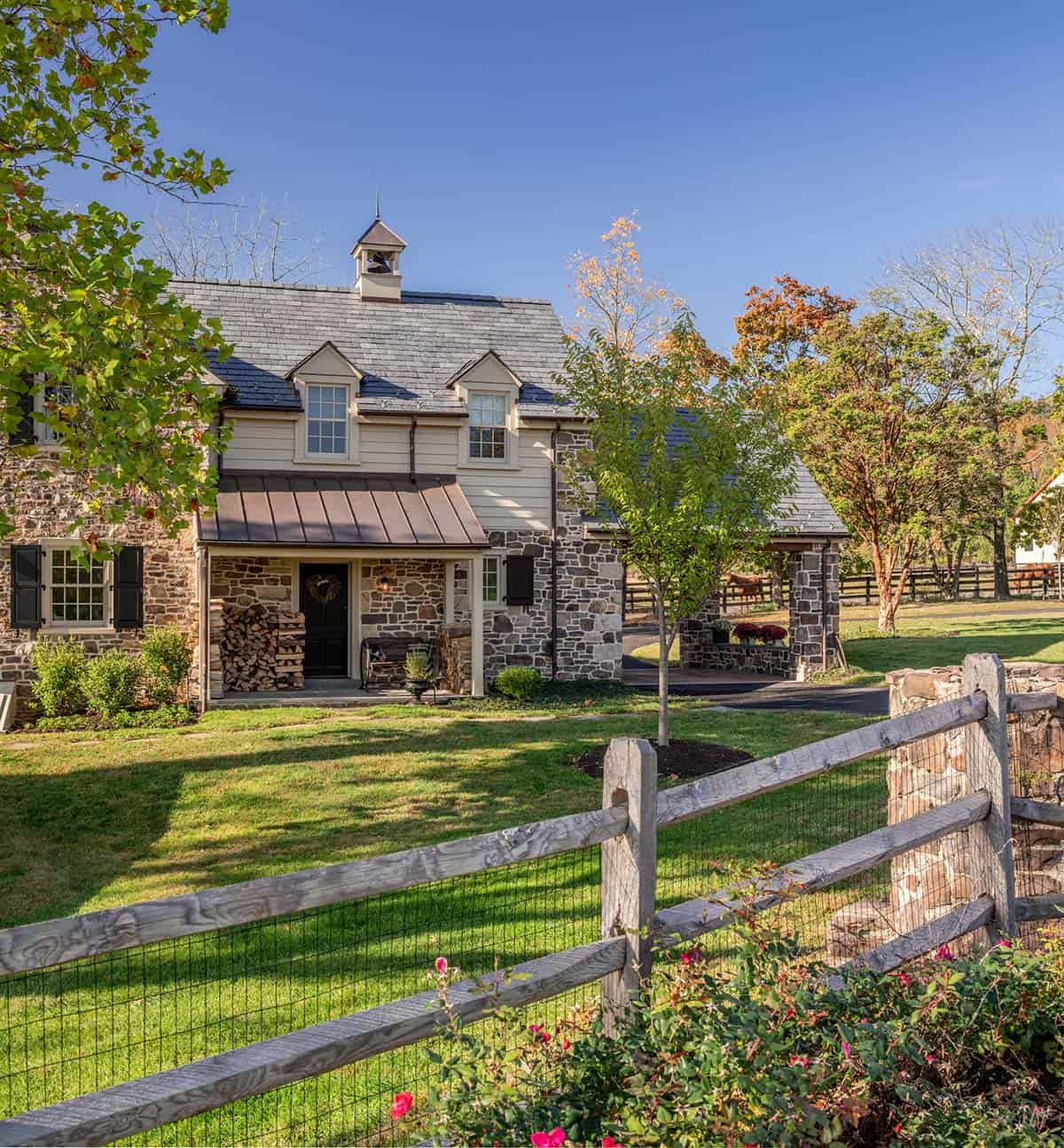 farmhouse exterior