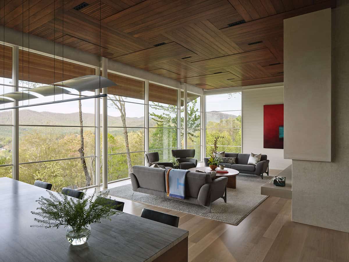 modern great room