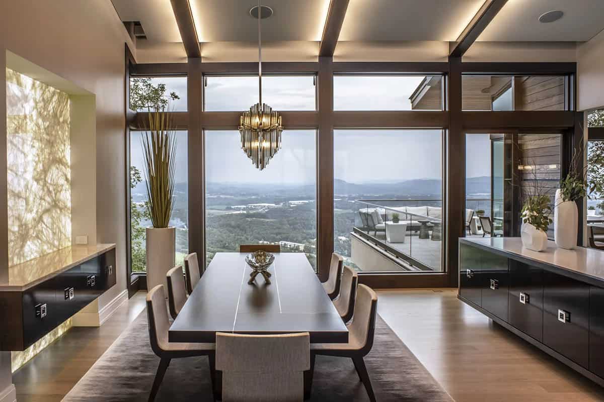 contemporary dining room 