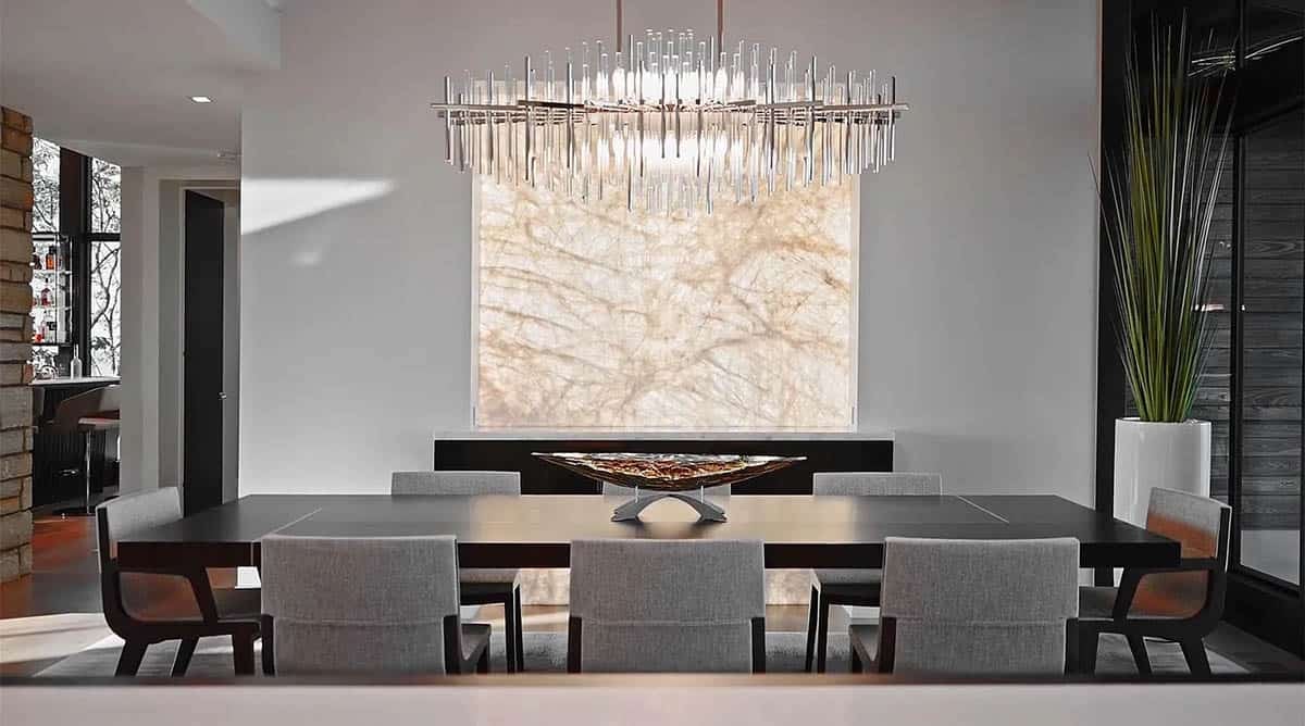 contemporary dining room