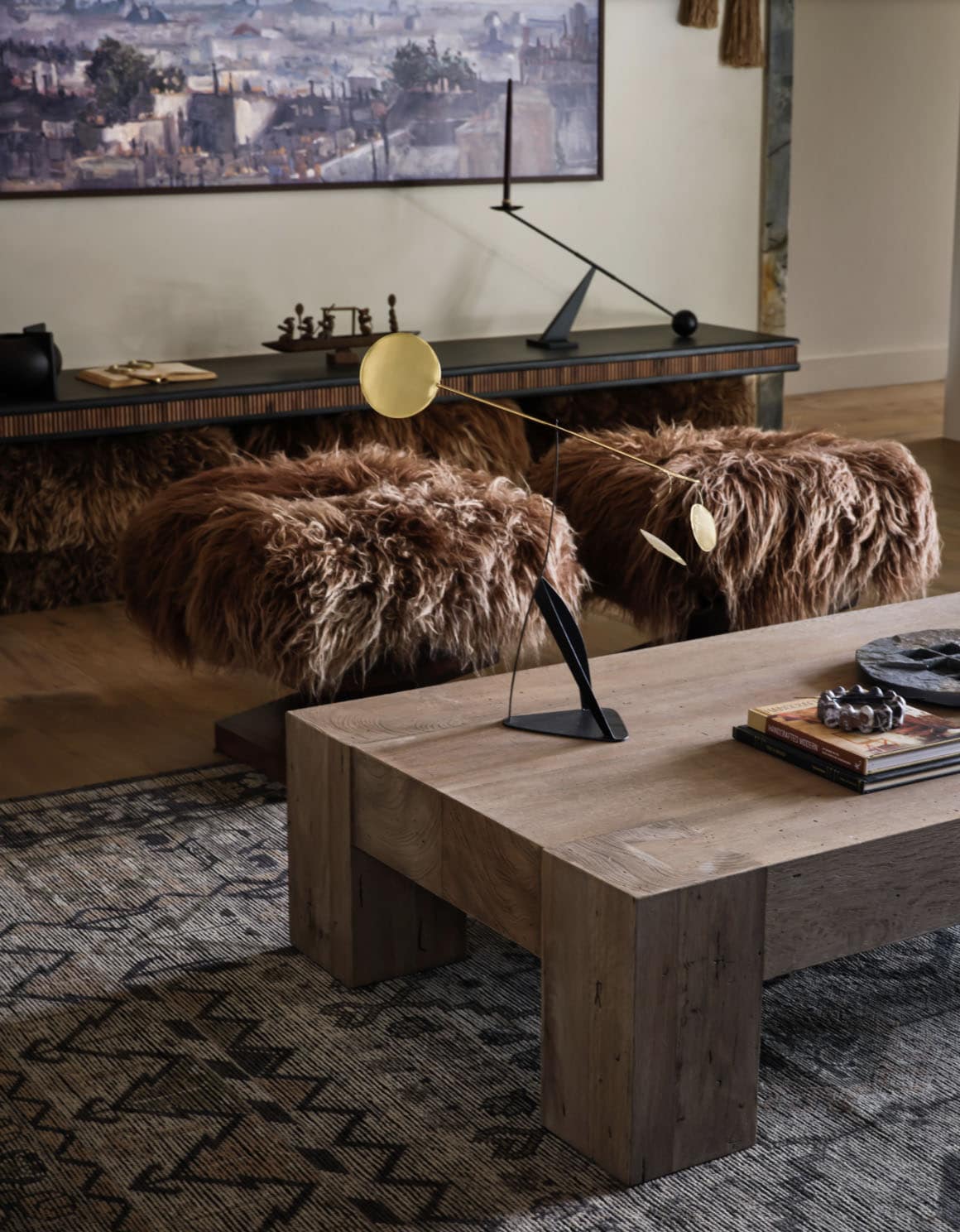 Transitional Living Room