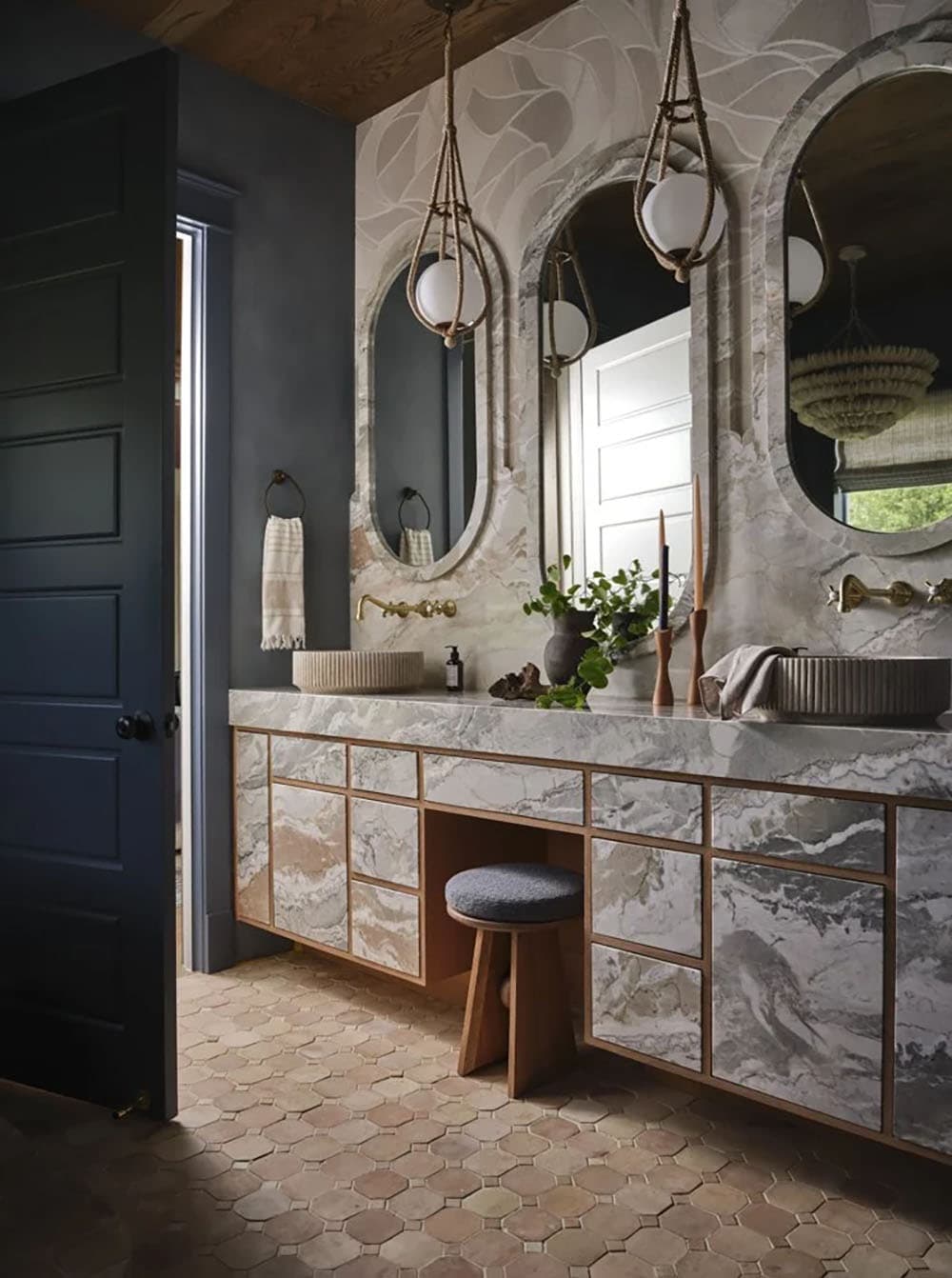 Transitional Bathroom vanity
