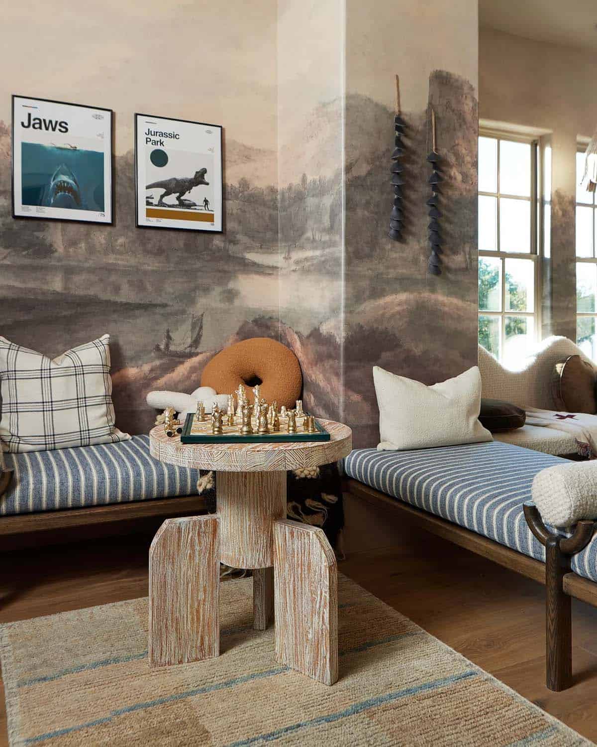 Transitional Family Room