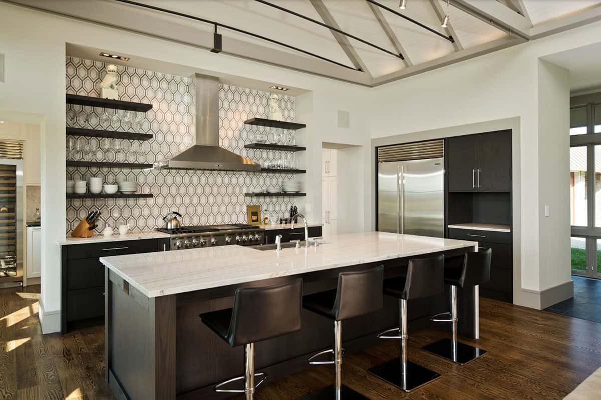 modern farmhouse style kitchen