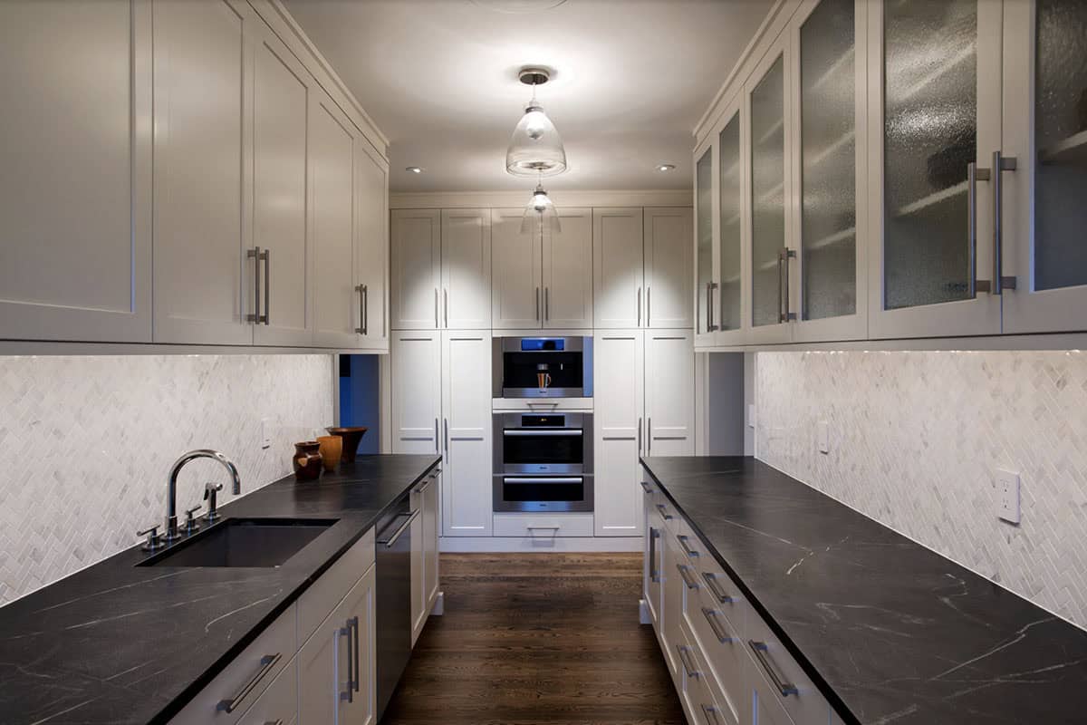 modern farmhouse style kitchen pantry