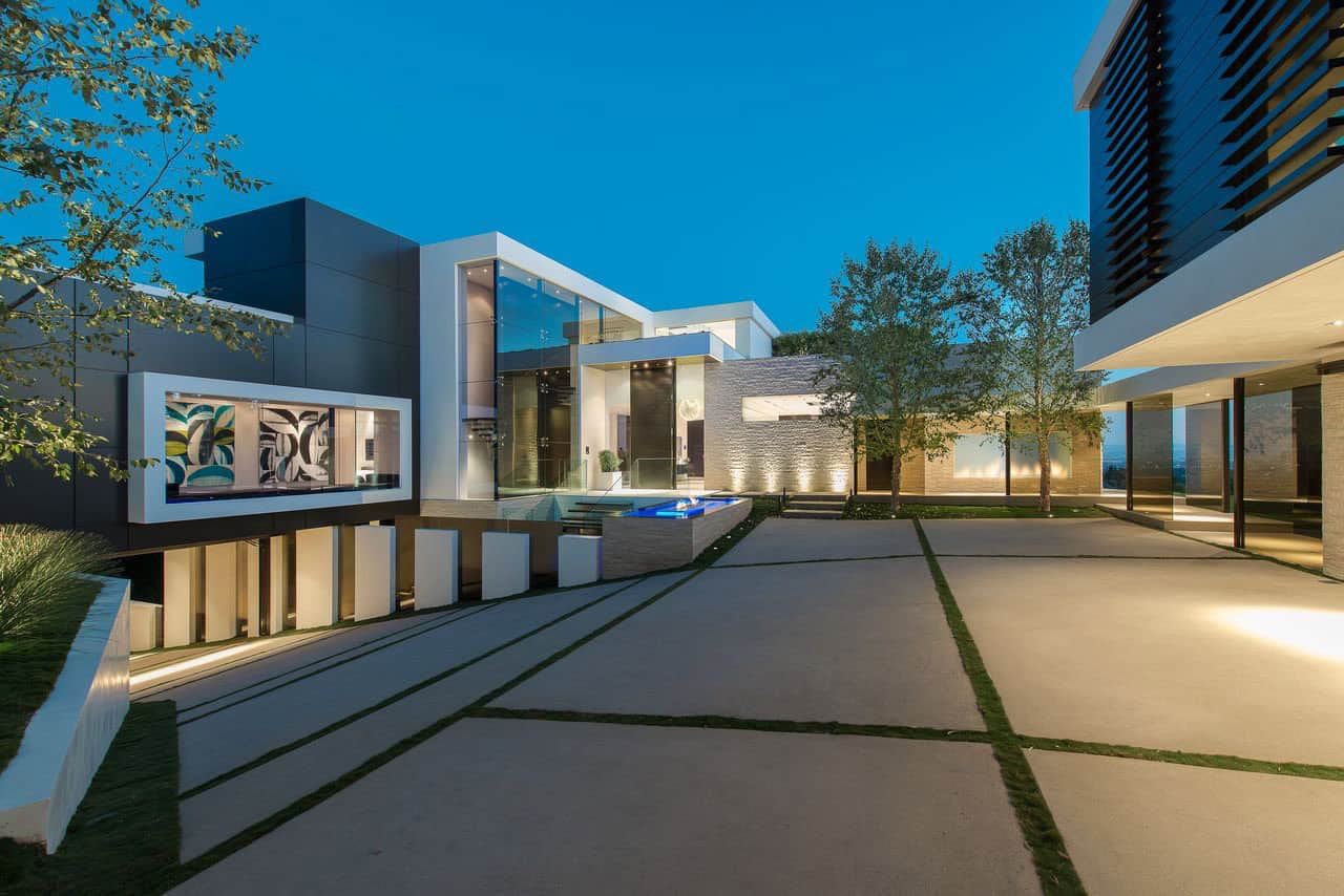 modern home exterior