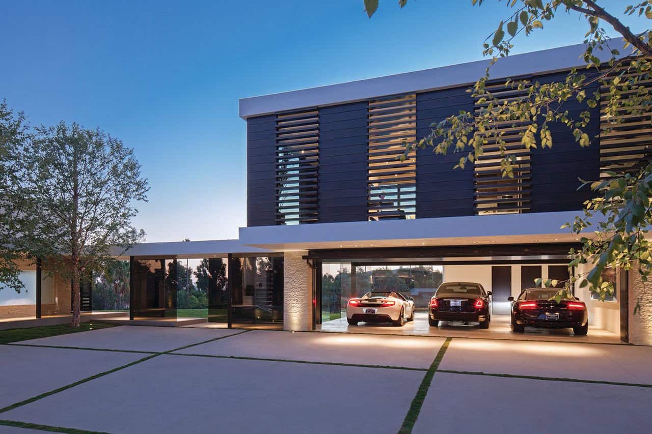 modern home exterior