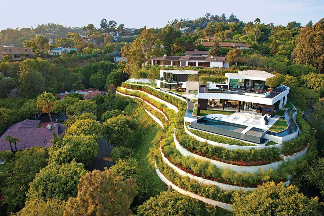 modern home exterior
