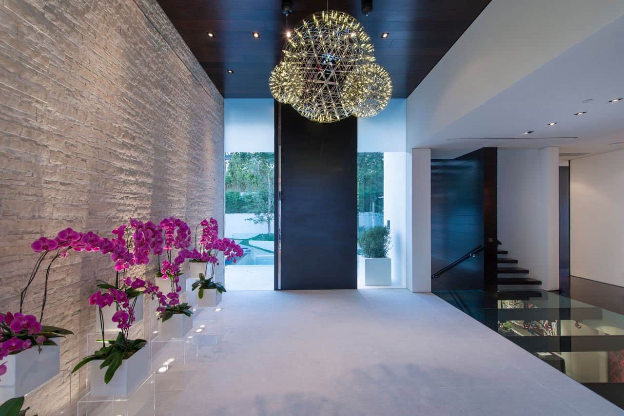 modern home entry