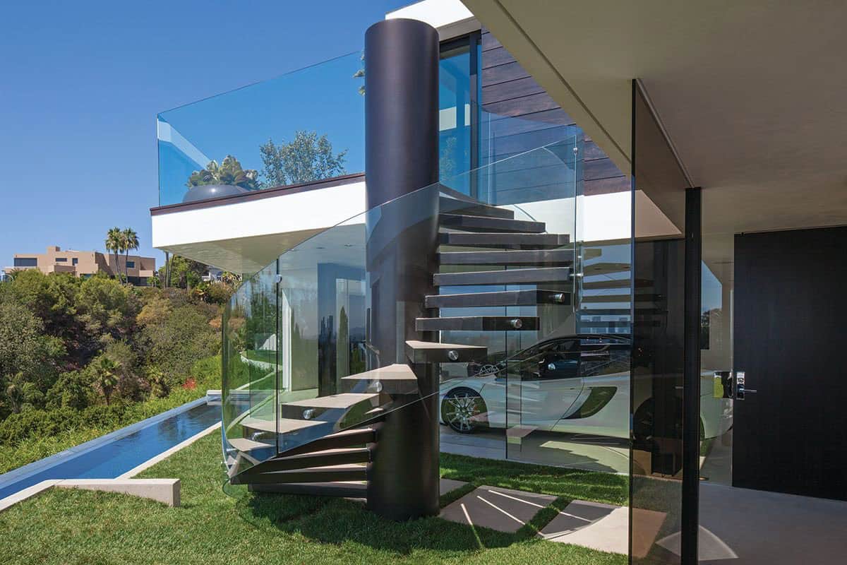 modern home exterior landscaping