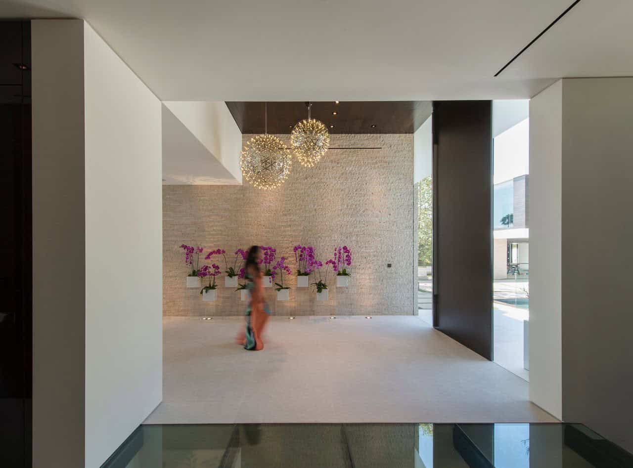 modern home entry
