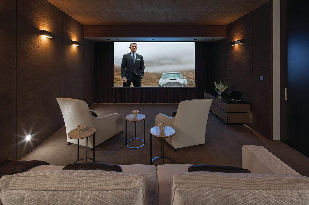 modern home theater