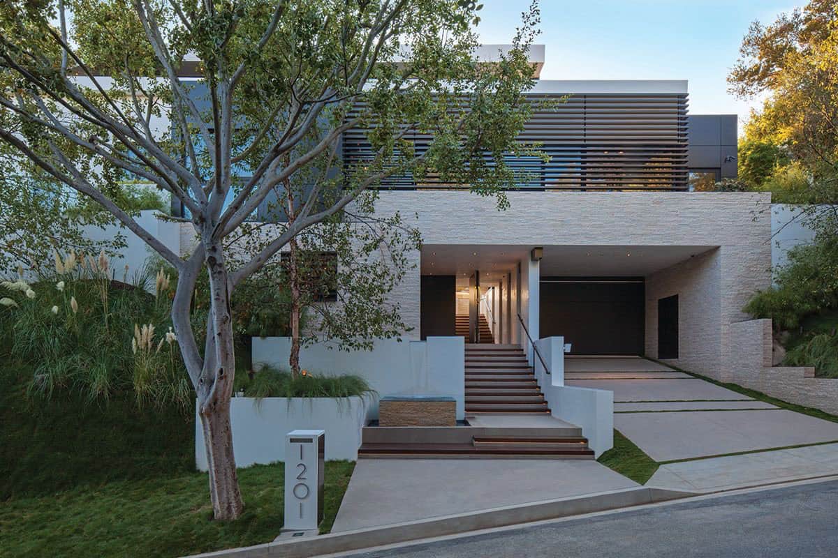 modern home exterior