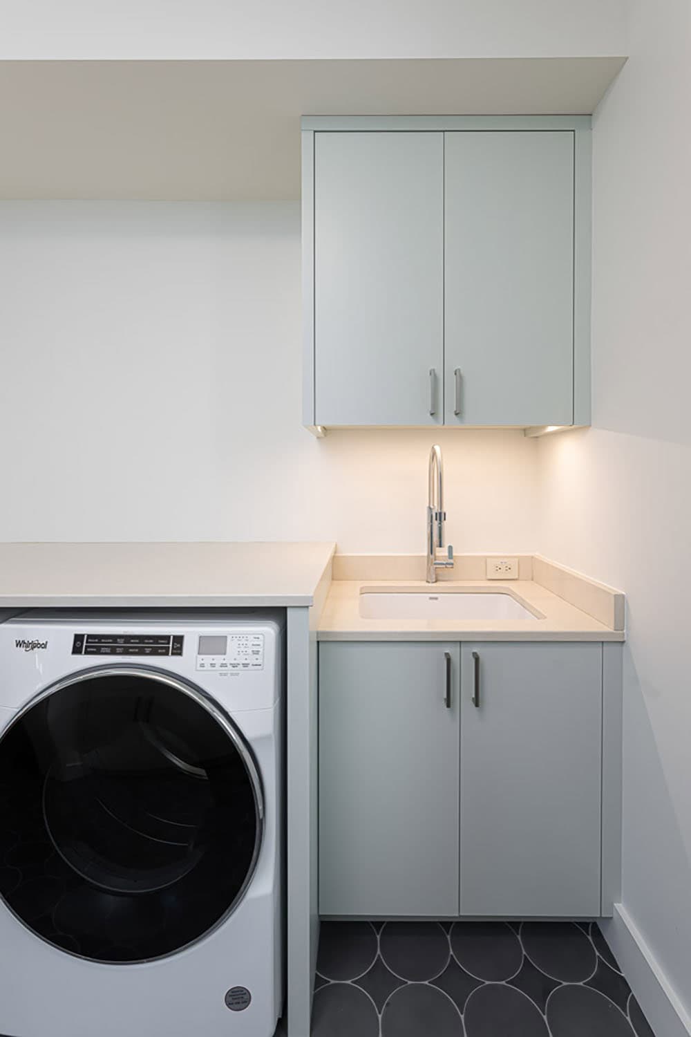 modern laundry room
