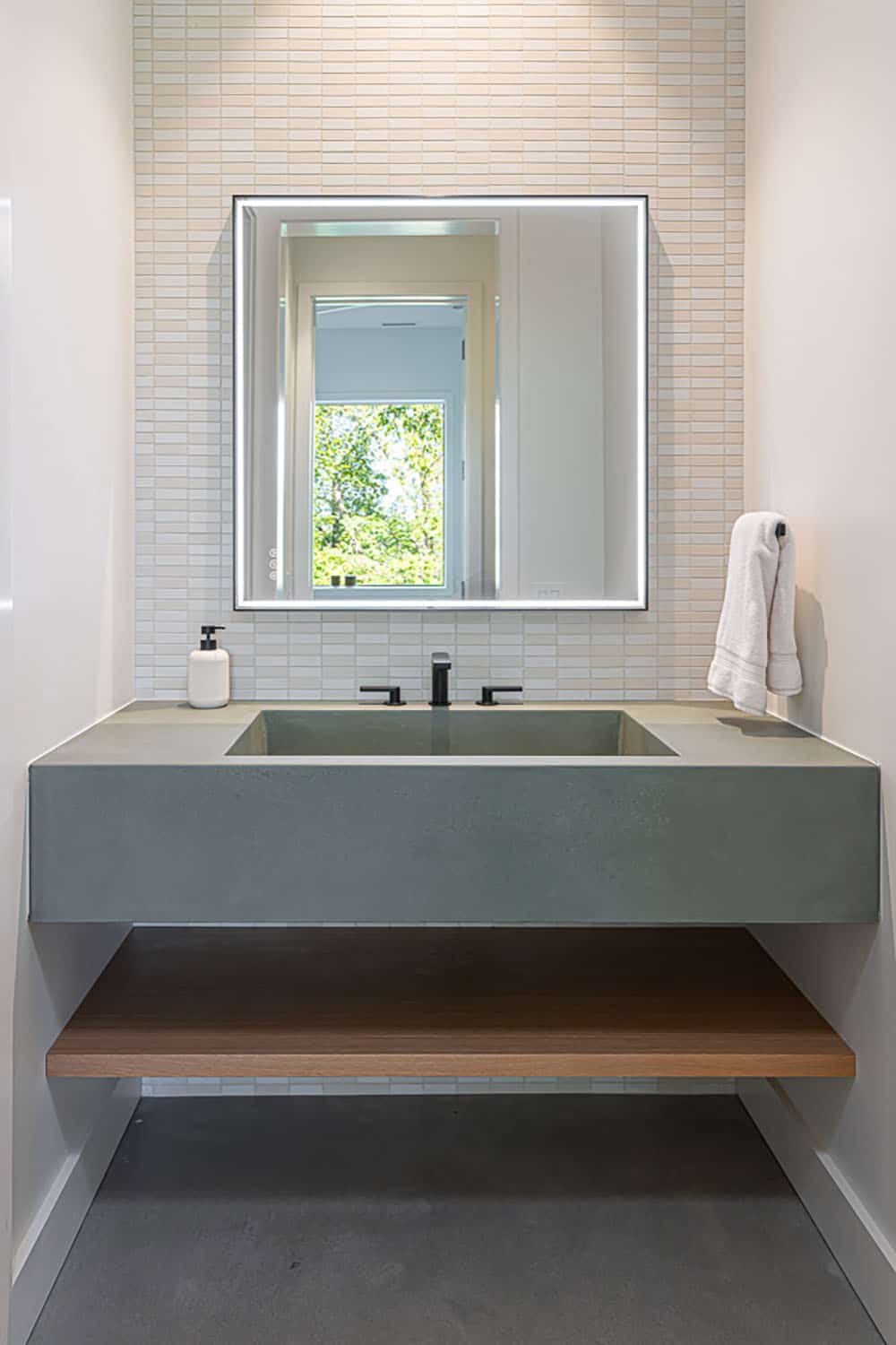 modern bathroom vanity