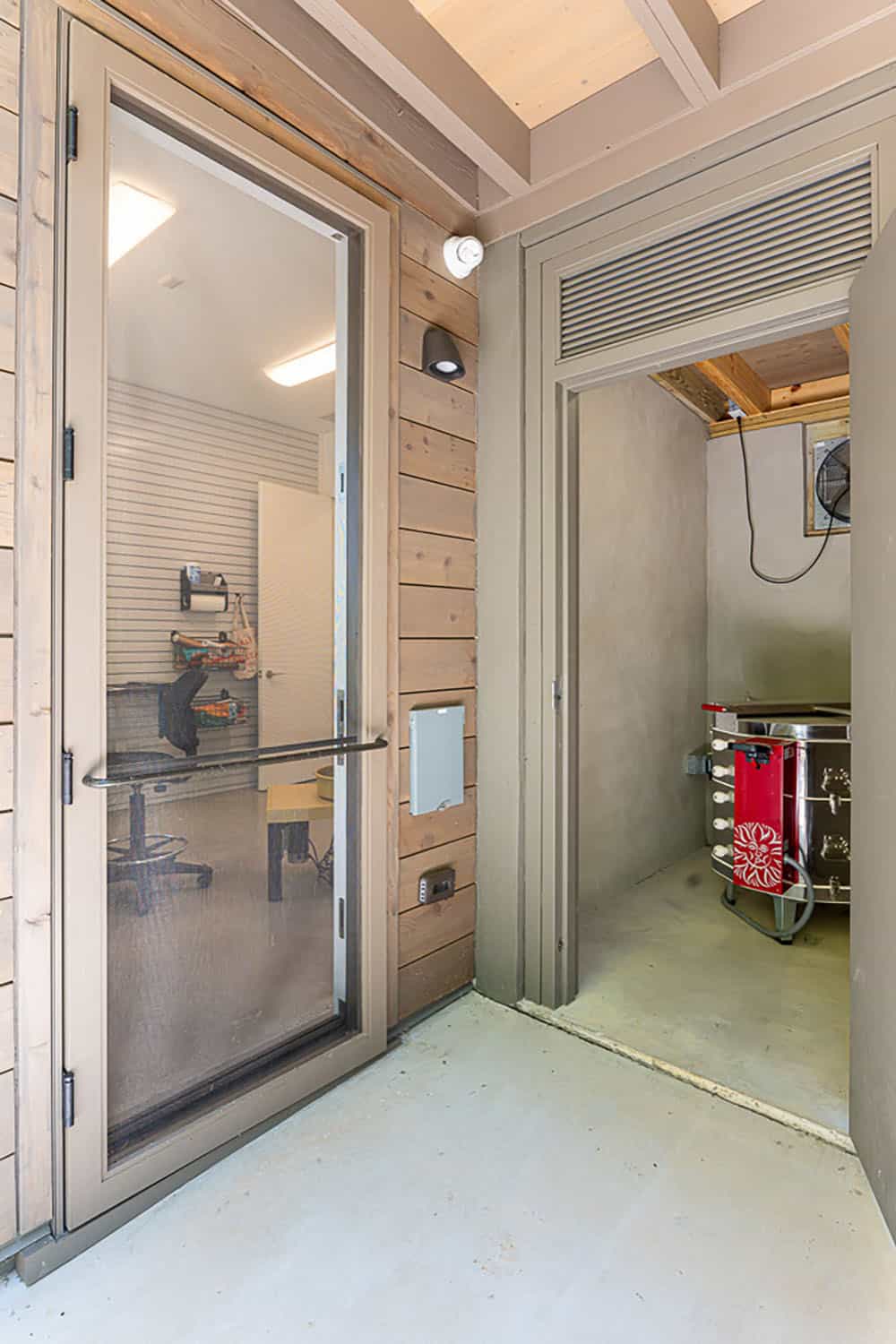modern kiln room