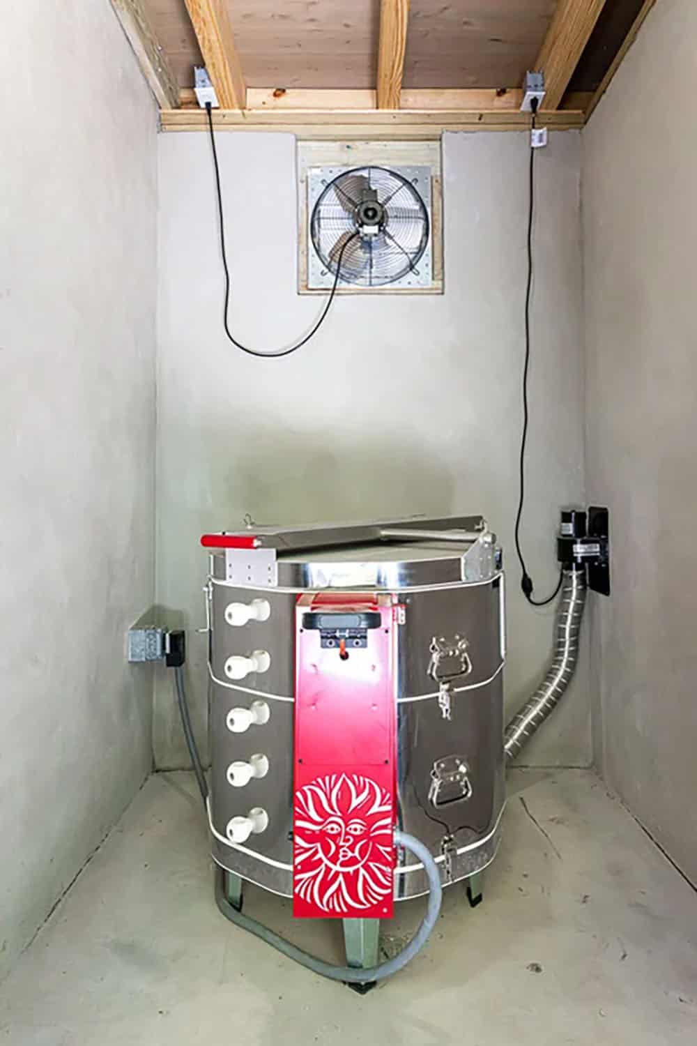 modern kiln room