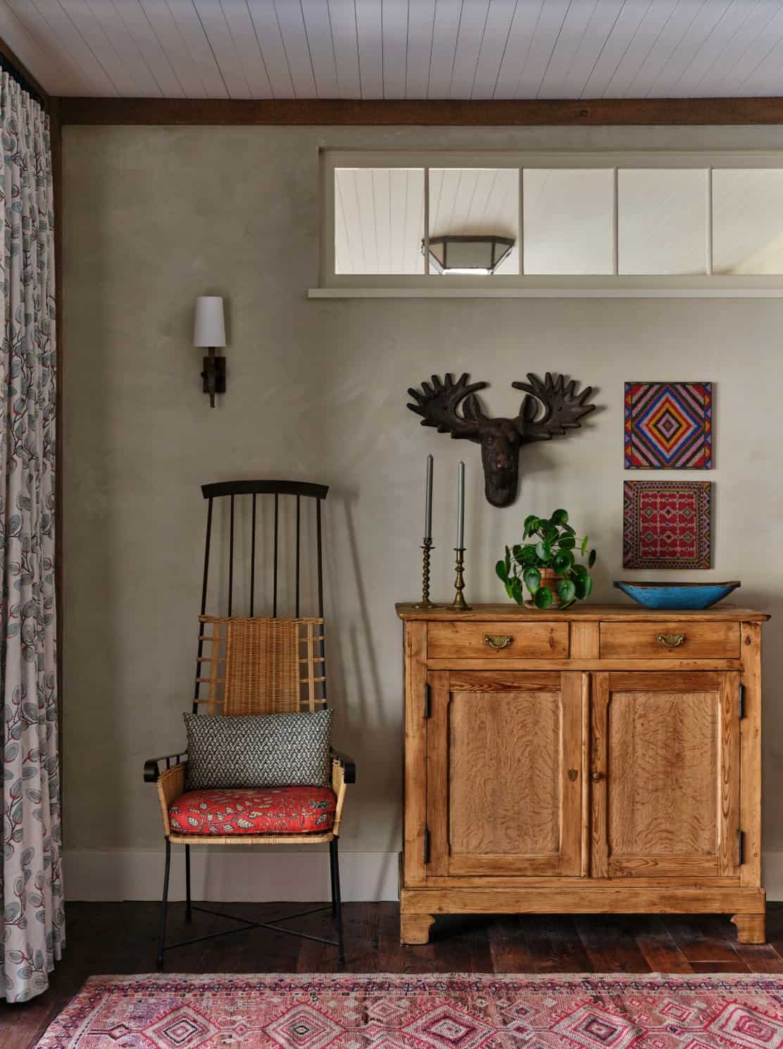 farmhouse style family room