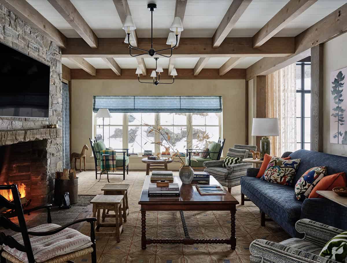 farmhouse style living room