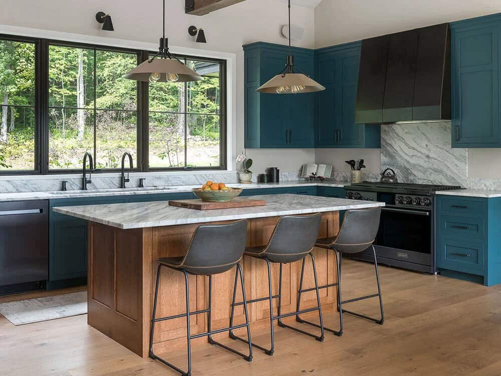 modern rustic kitchen 