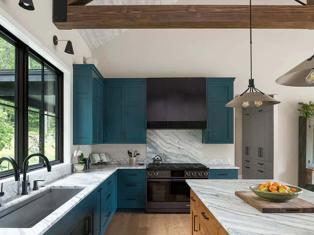 modern rustic kitchen 