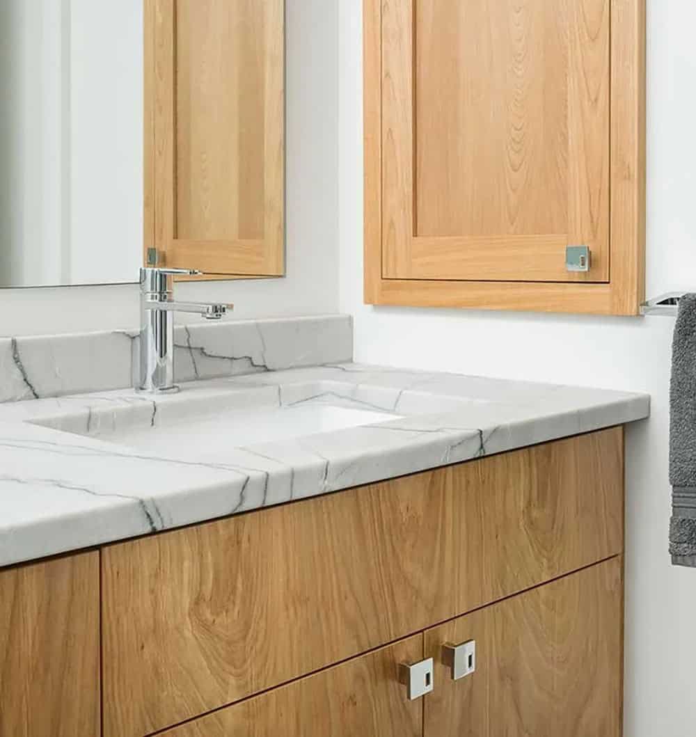 modern rustic bathroom vanity