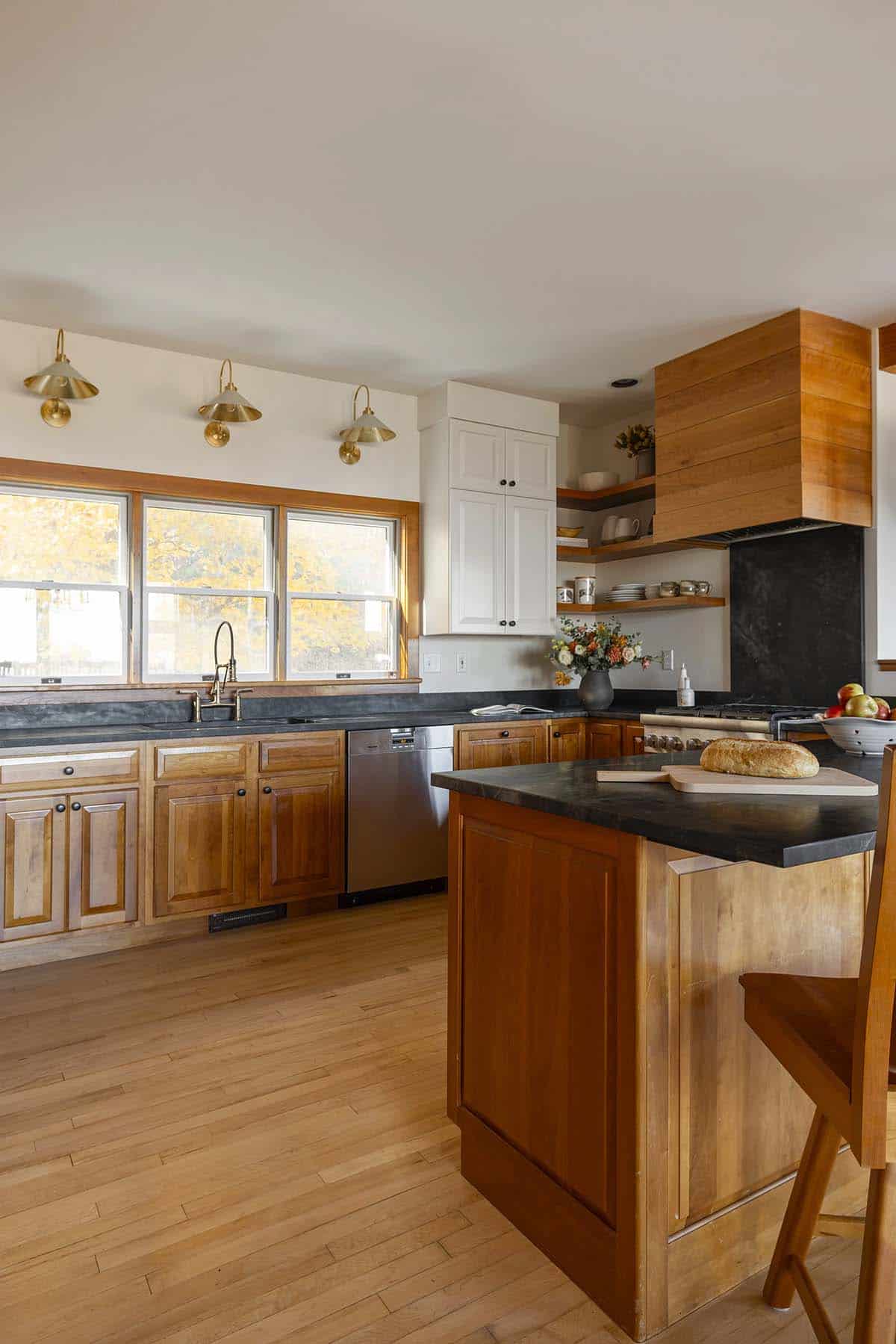 modern rustic kitchen