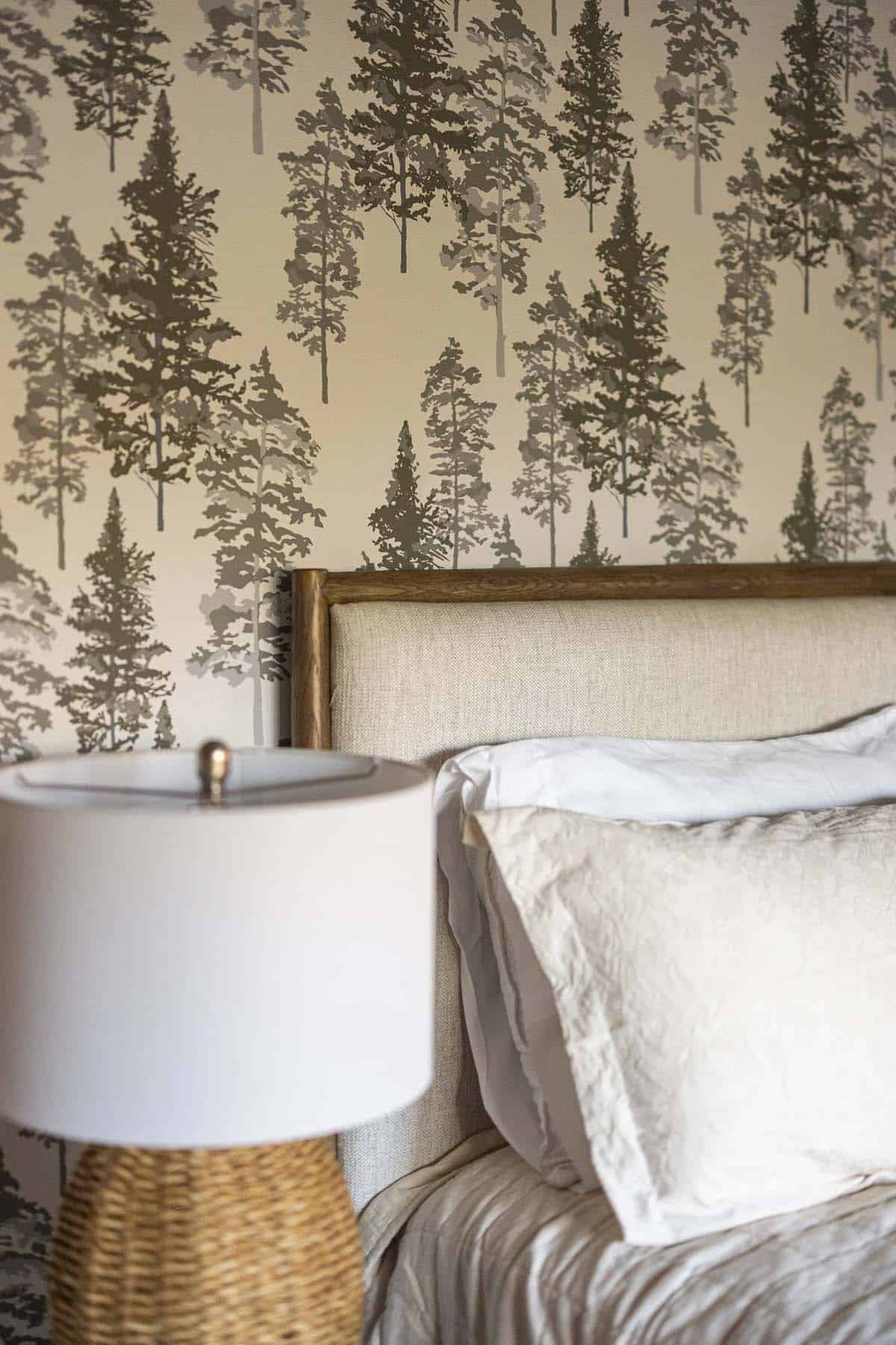 modern rustic bedroom