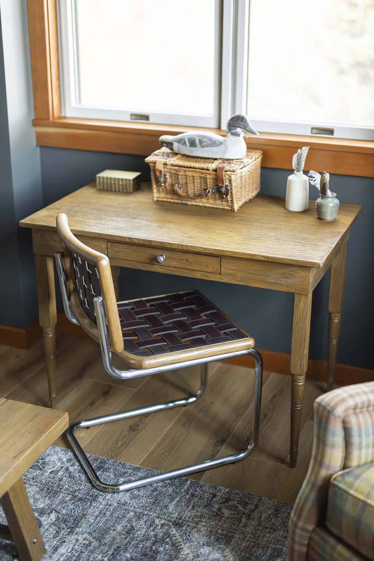 modern rustic home office