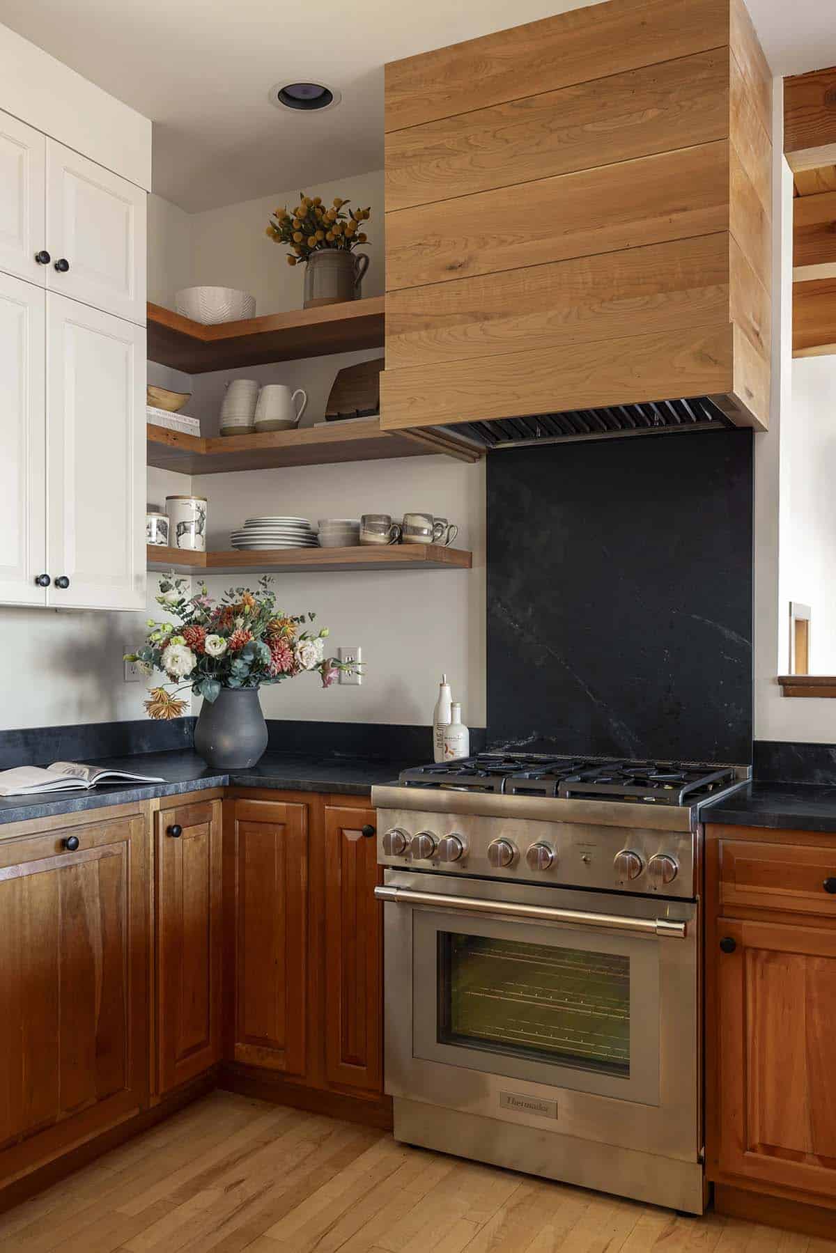 modern rustic kitchen