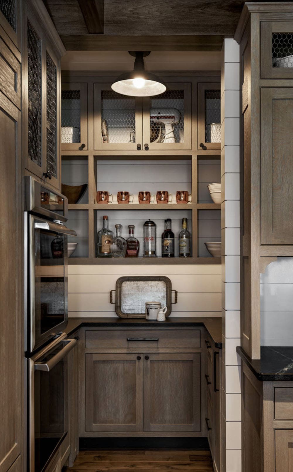 Craftsman style pantry
