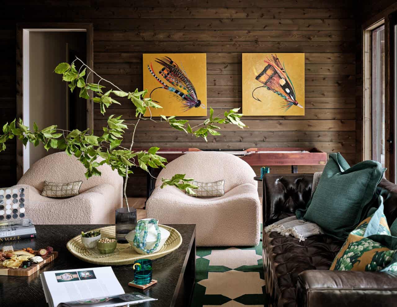contemporary family room