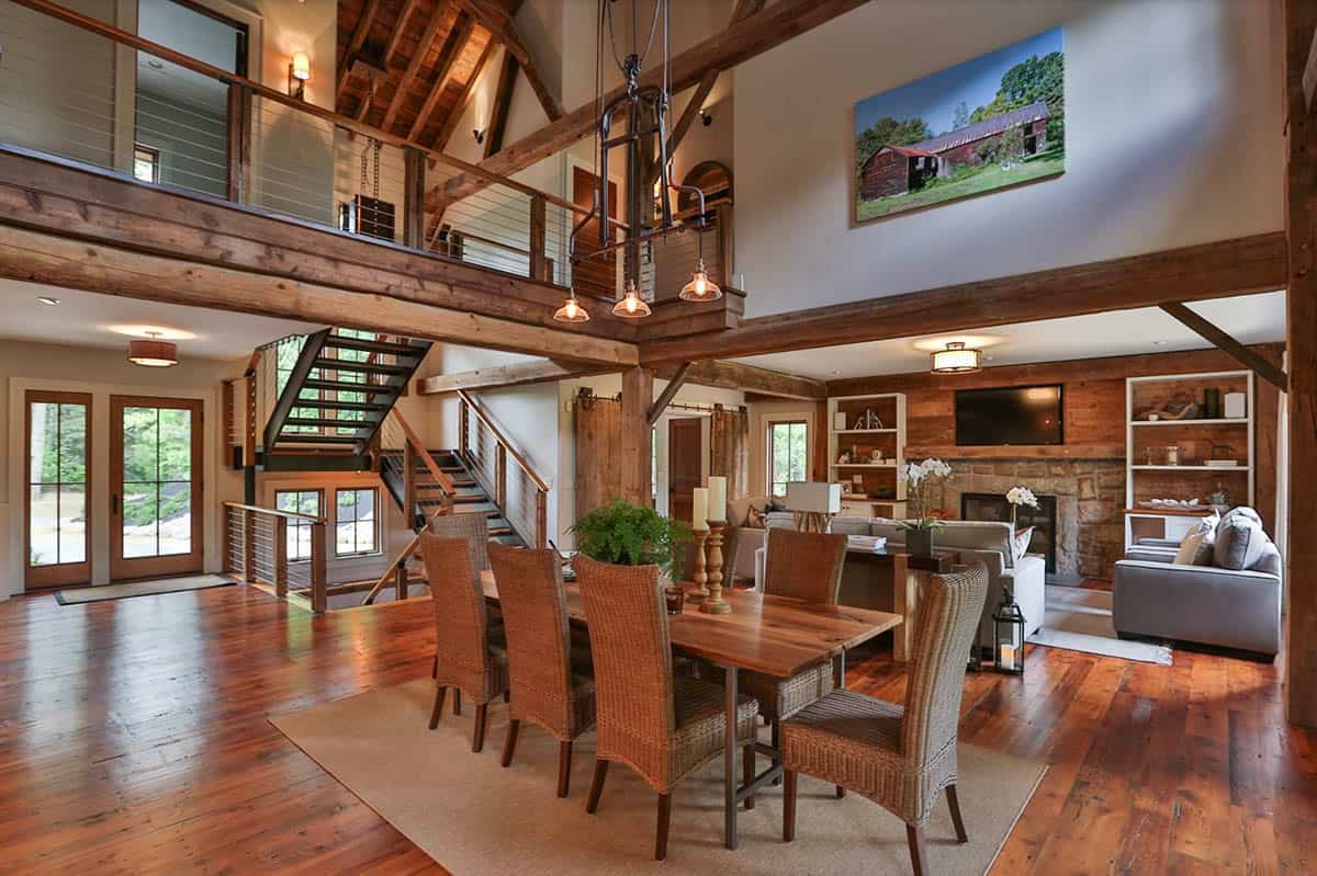 farmhouse style dining room