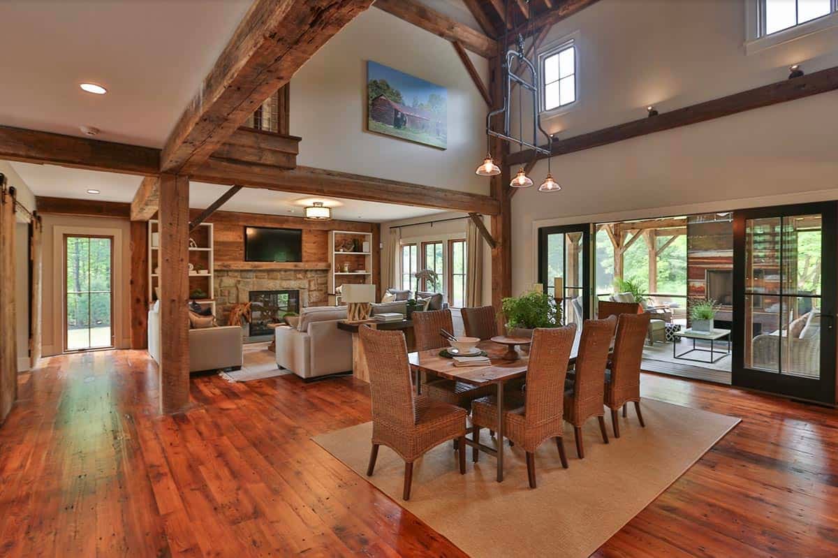 farmhouse style dining room