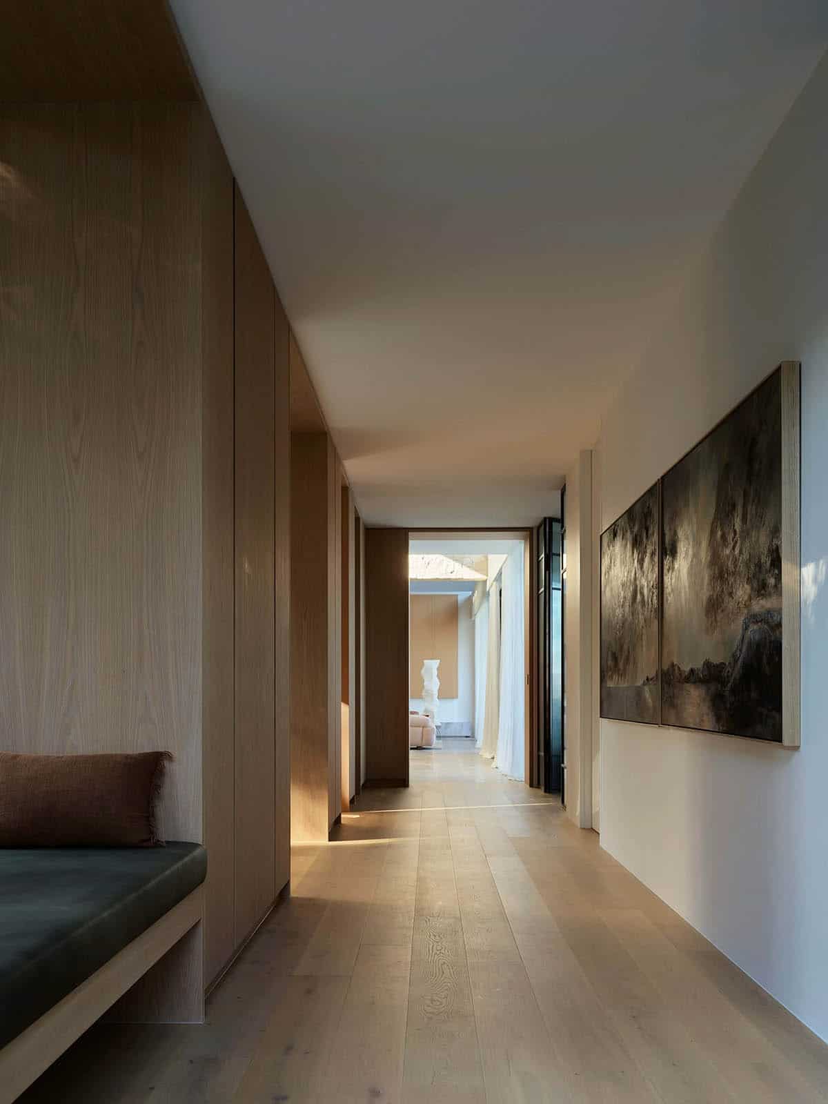 modern hallway