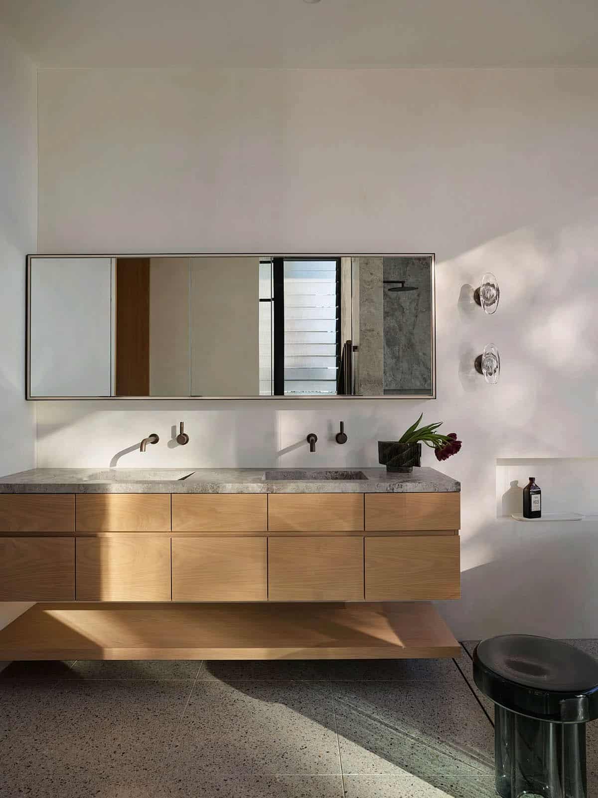modern bathroom vanity