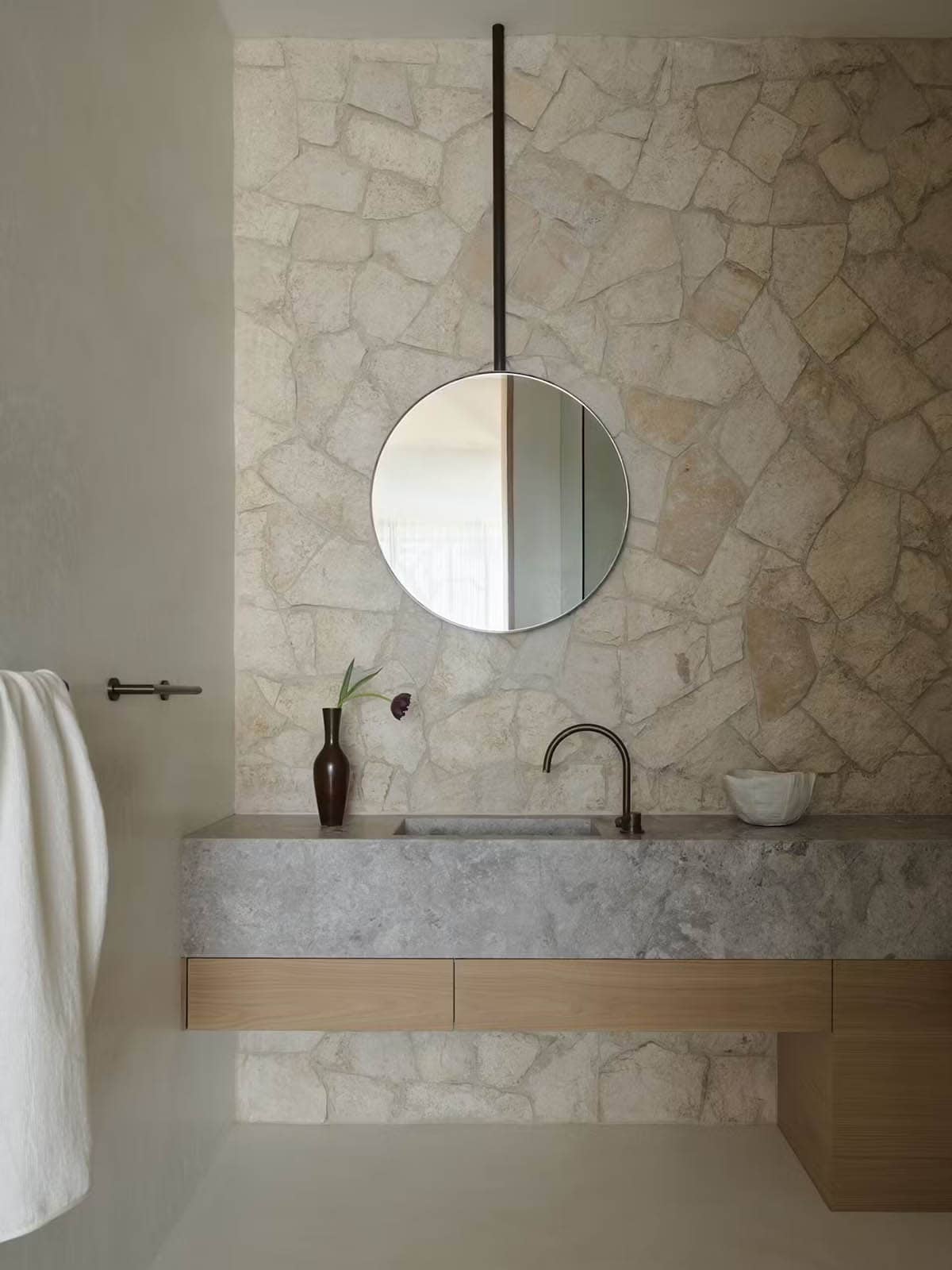 modern bathroom vanity