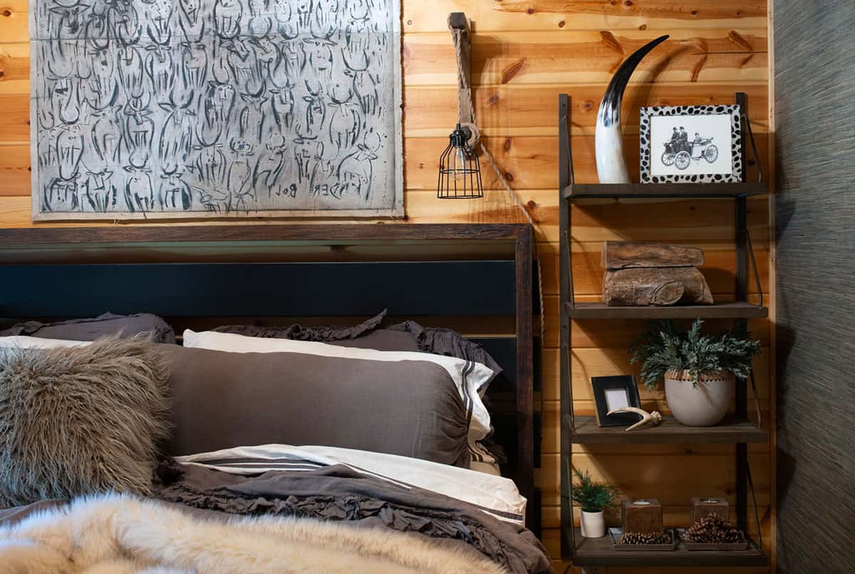 rustic bedroom
