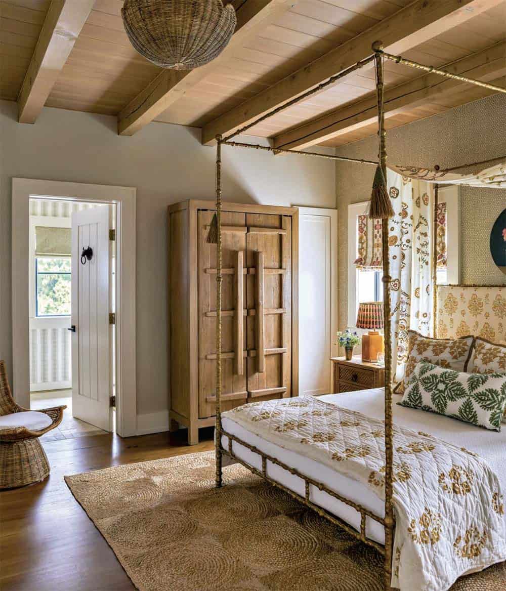 modern rustic bedroom 
