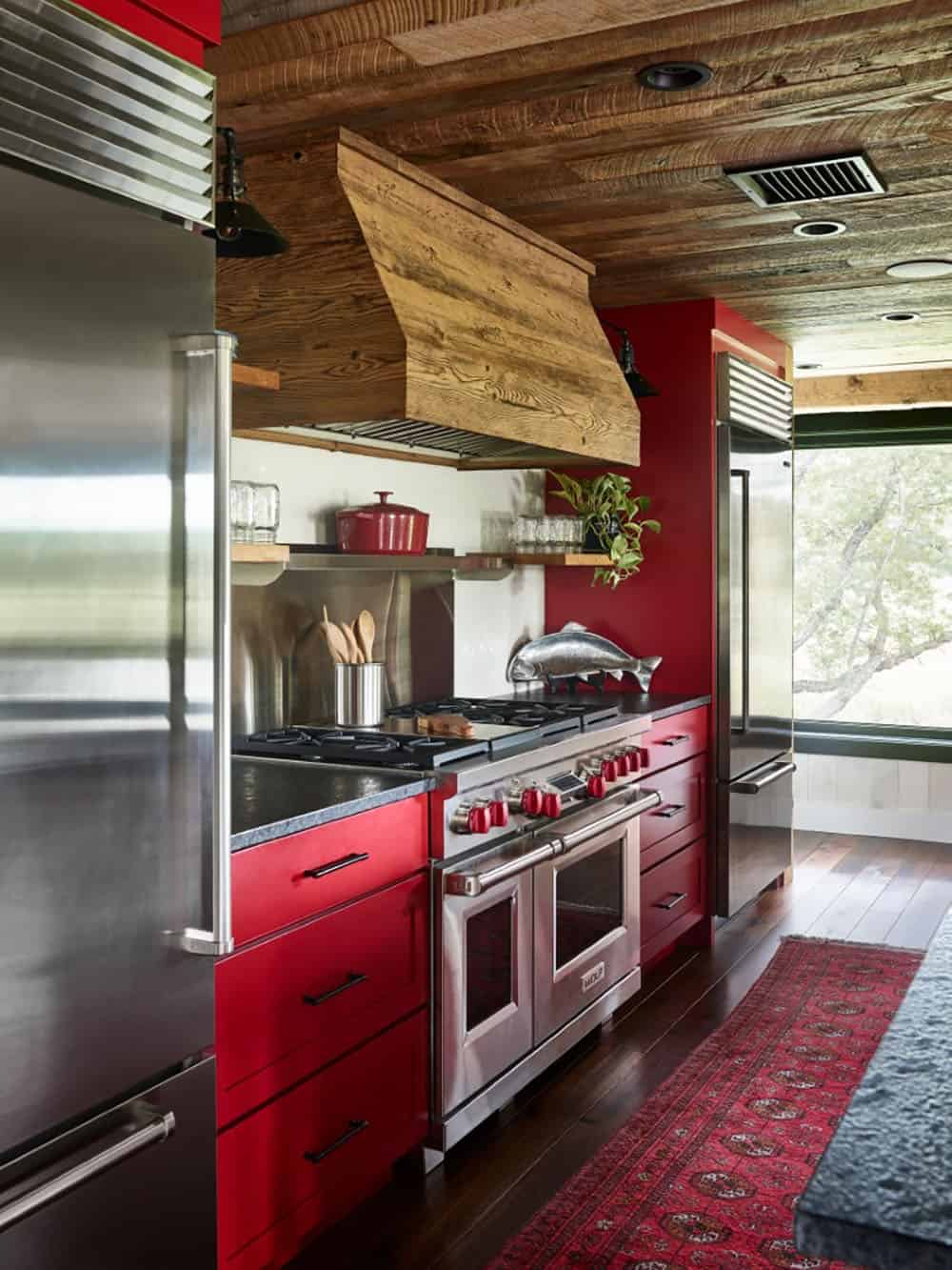 modern rustic kitchen