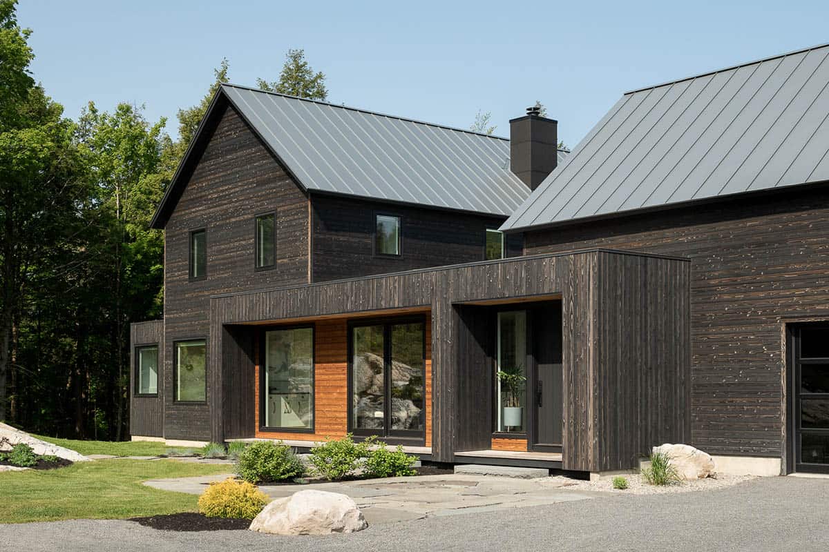 modern home exterior