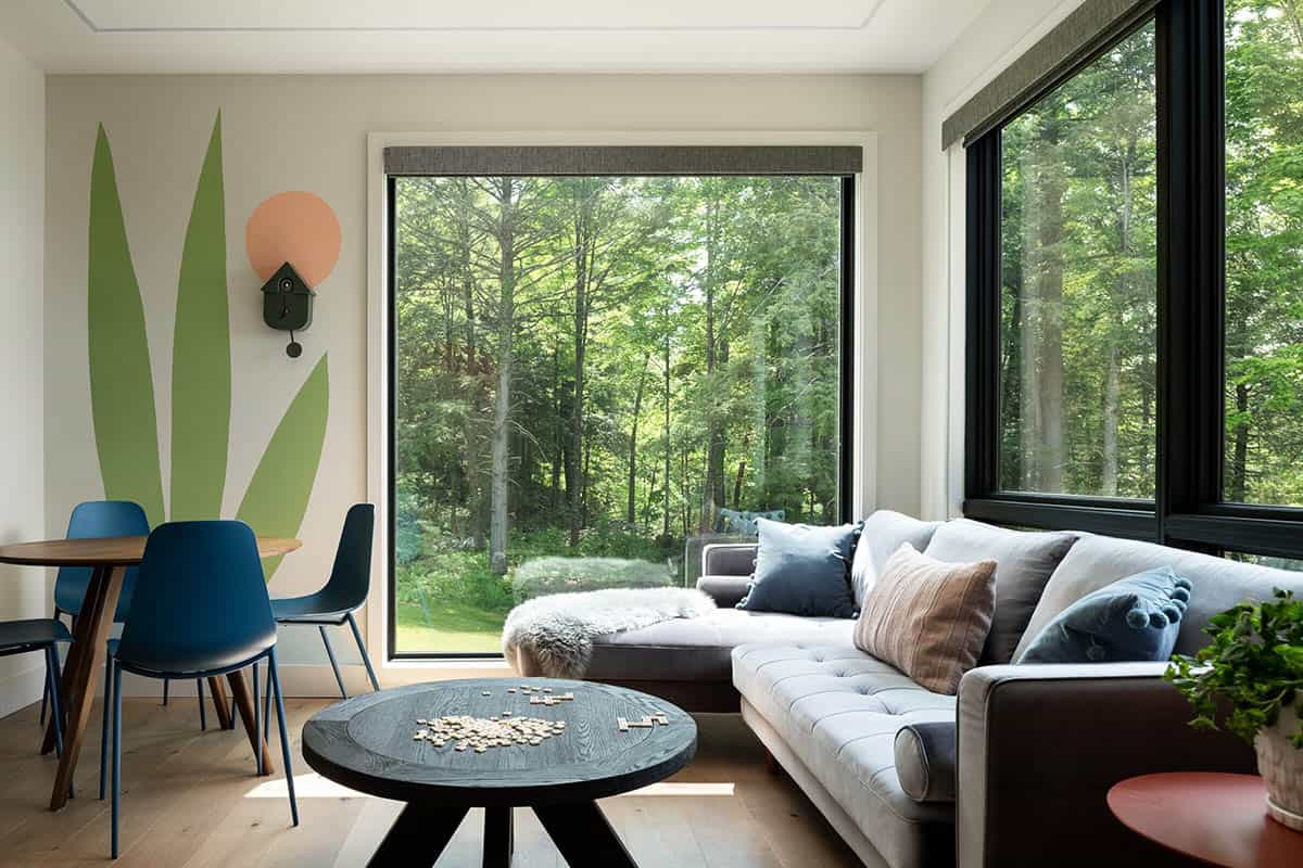 modern family room