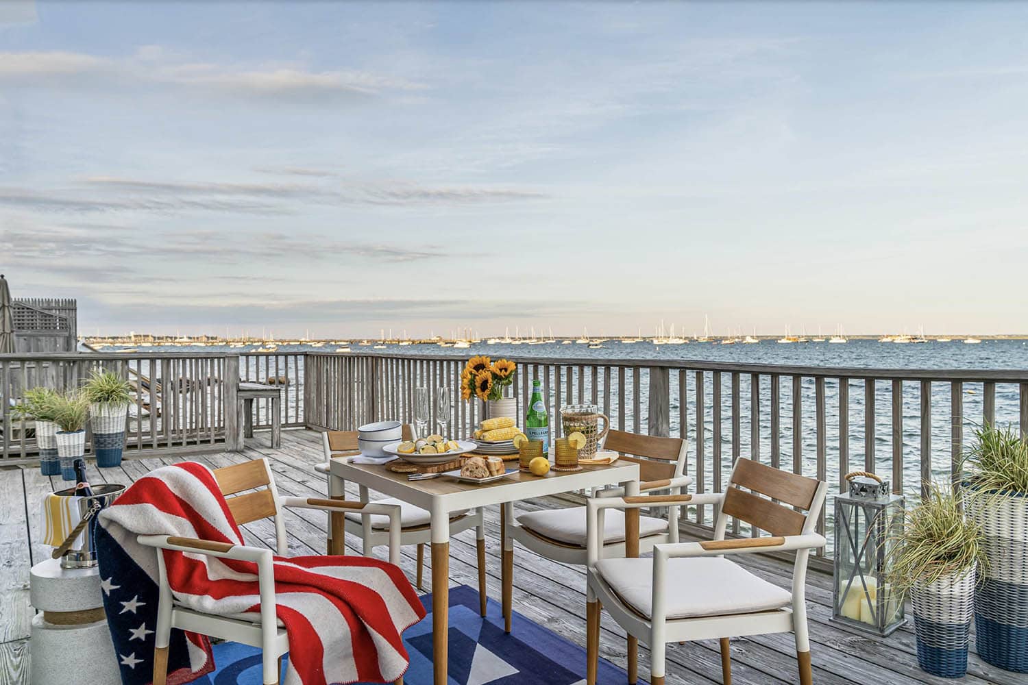beach style deck
